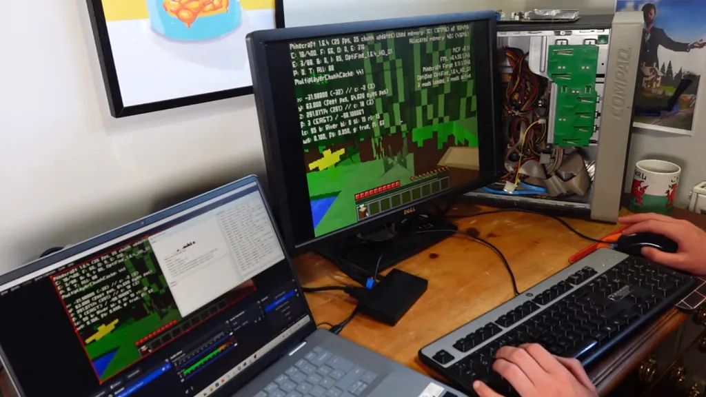 Minecraft logra correr con solo 8 MB de VRAM en una GPU de hace 20 años 34 minecraft 8mb