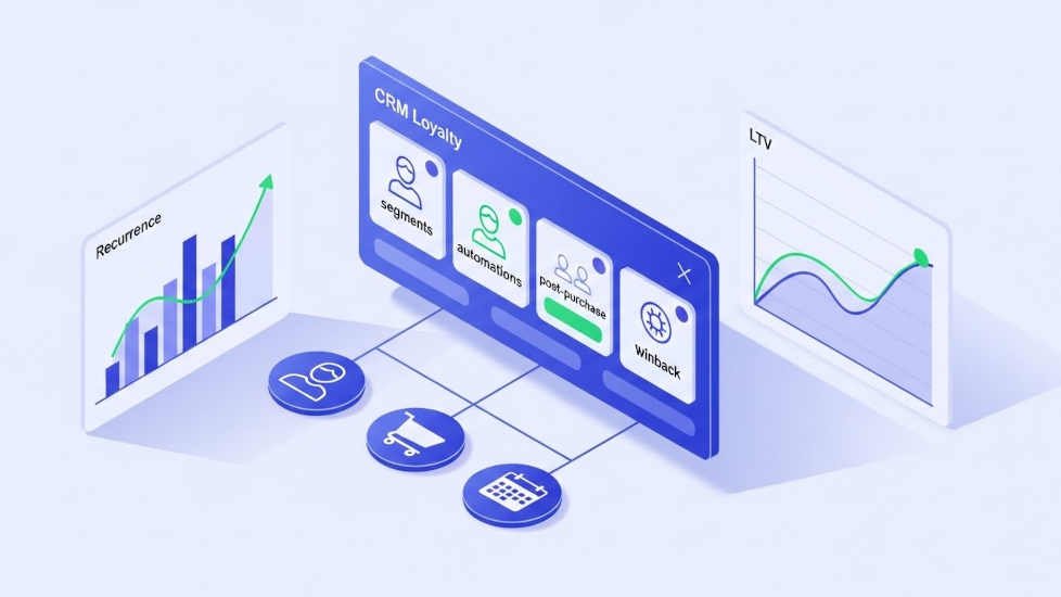 CRM + automatización: la columna vertebral