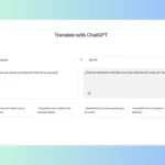 ChatGPT Translate