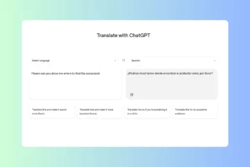 ChatGPT Translate