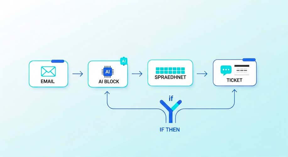Automatizar procesos con IA: cómo crear tu primer flujo en Make y dejar el copiar/pegar 35 Automatizar procesos con IA: Conectar Apps con Make