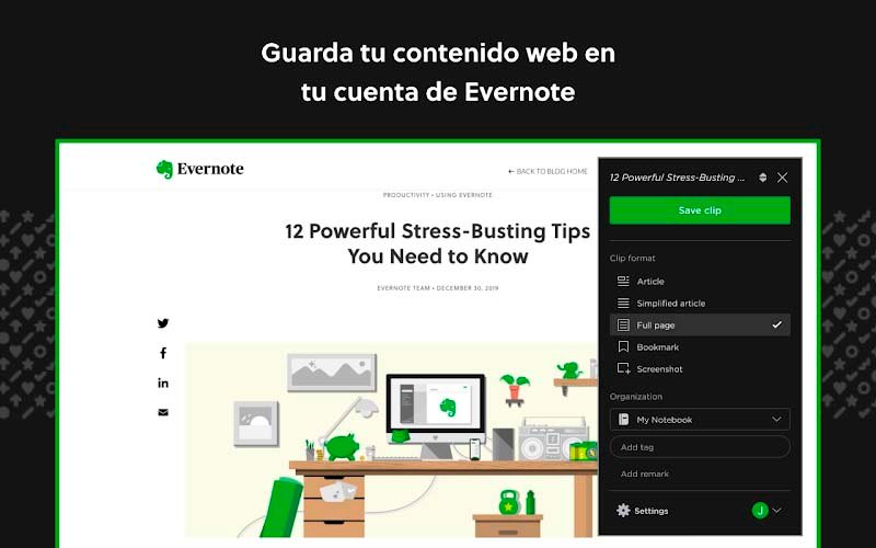 Evernote Web Clipper