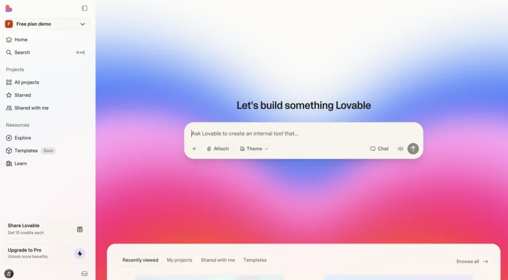 Vibe coding: qué es y cómo empezar desde cero 38 LOVABLE