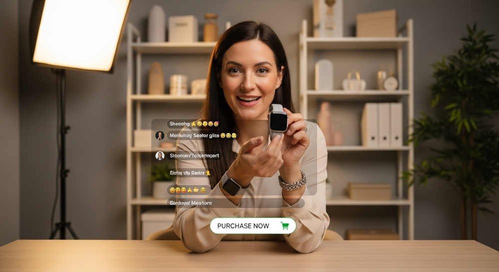 Qué es el live selling