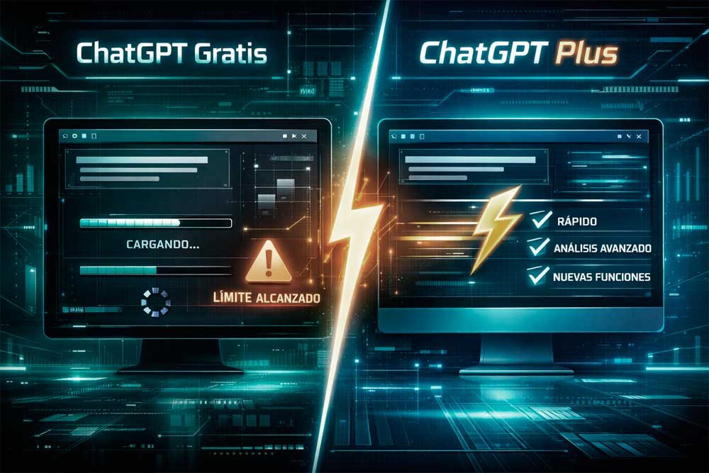 ChatGPT Plus vs ChatGPT gratis