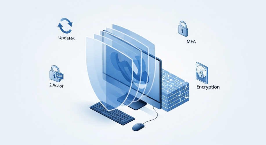 Ciberseguridad en empresas: fundamentos técnicos imprescindibles