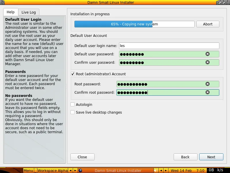 Cómo revivir un portátil antiguo con Damn Small Linux: guía paso a paso 45 dsl12
