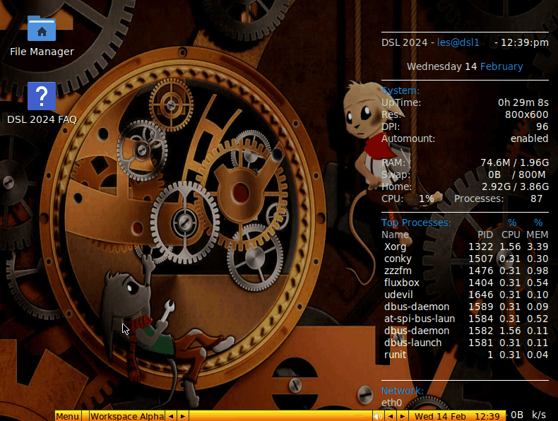 Cómo revivir un portátil antiguo con Damn Small Linux: guía paso a paso 49 dsl15