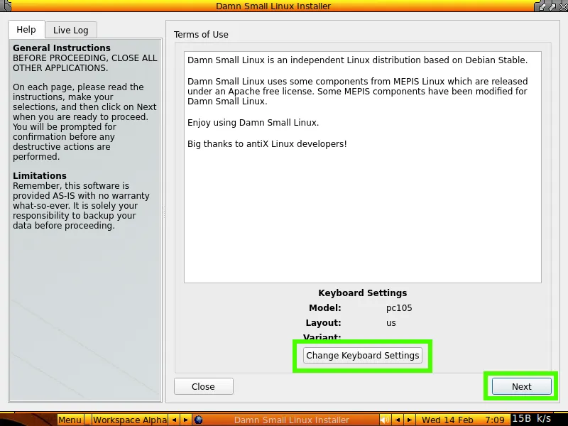 Cómo revivir un portátil antiguo con Damn Small Linux: guía paso a paso 41 dsl8