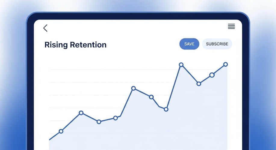 Paginas web: Retención