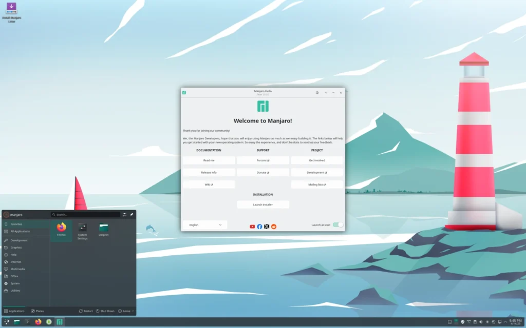 The Best Linux Distros for Everyday Users in 2026 47 manjaro 25.0.0