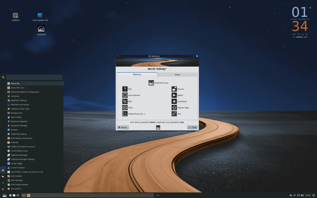 Las mejores distros de Linux en 2026: opciones ideales para el uso diario 48 mx linux 25 fluxbox