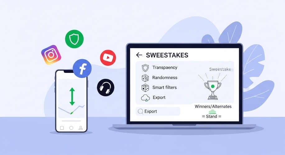 Apps para sorteos: cómo elegir la mejor en Instagram, Facebook, TikTok y YouTube 34 Apps para sorteos