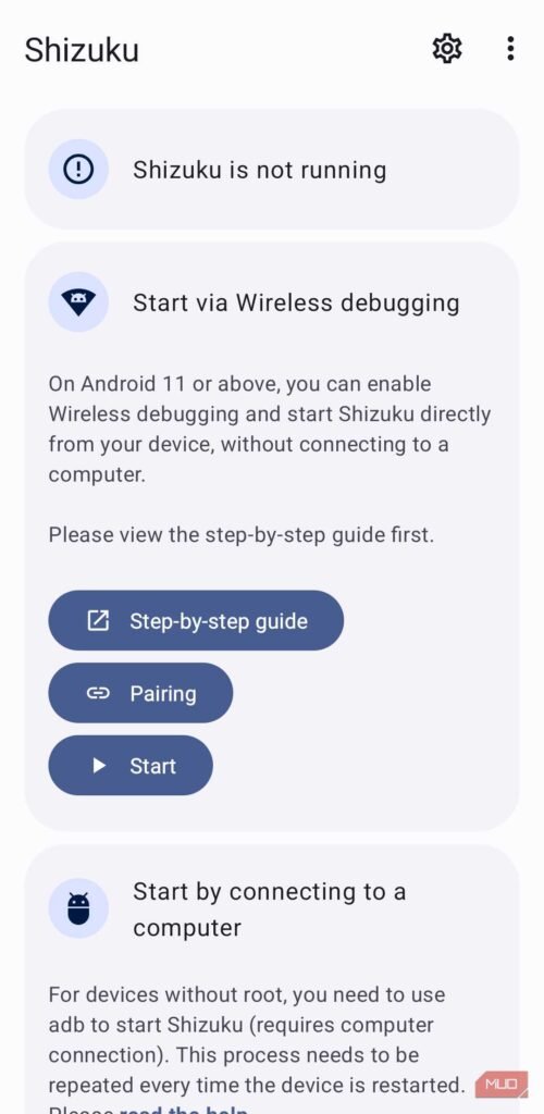 Cómo eliminar el bloatware en Android sin root (debloating paso a paso) 37 shizuku app on android phone