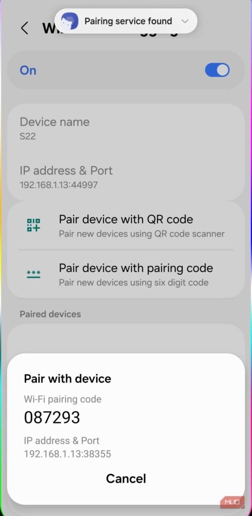 Cómo eliminar el bloatware en Android sin root (debloating paso a paso) 40 wireless debugging menu pairing code on android