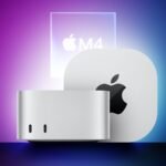 M4 Mac mini Ortho Silver Cooler
