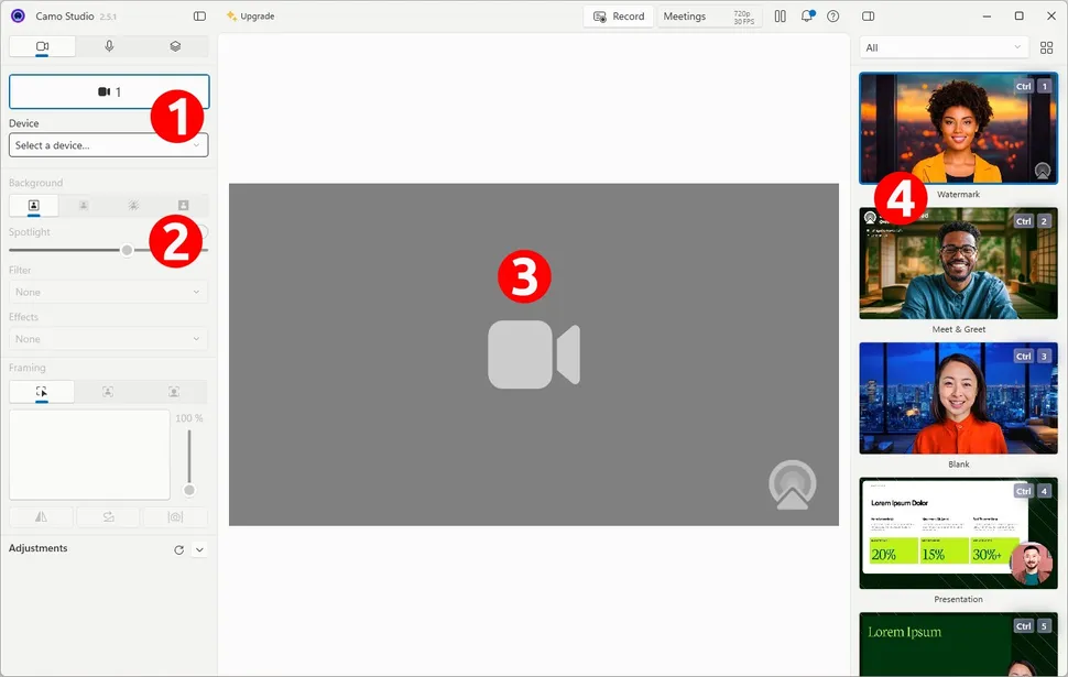 Cómo usar tu smartphone Android como webcam con Camo Studio