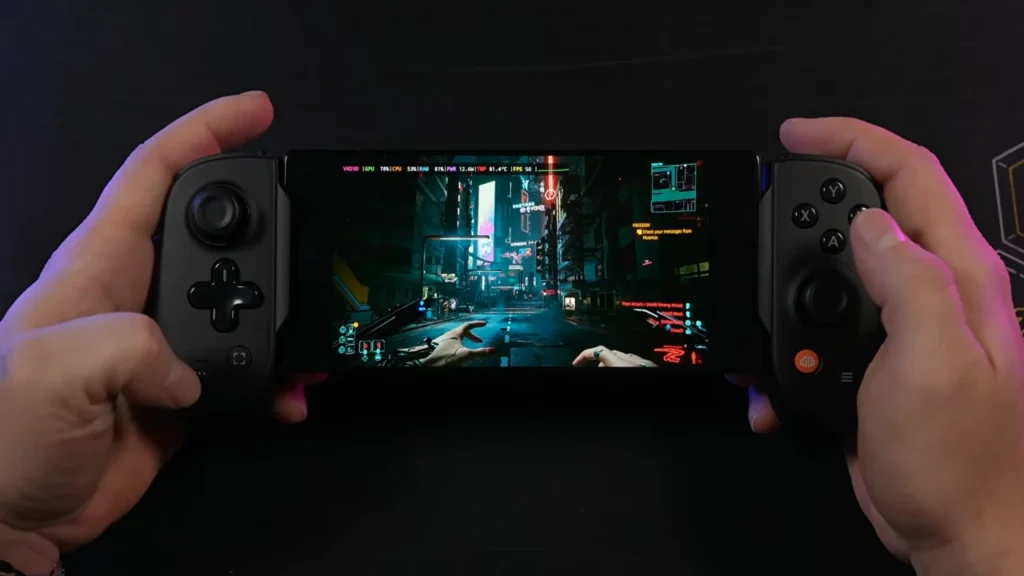 De impensable a jugable: Cyberpunk 2077 ya corre en un teléfono Android 36 cyberpunk 2077 android 2