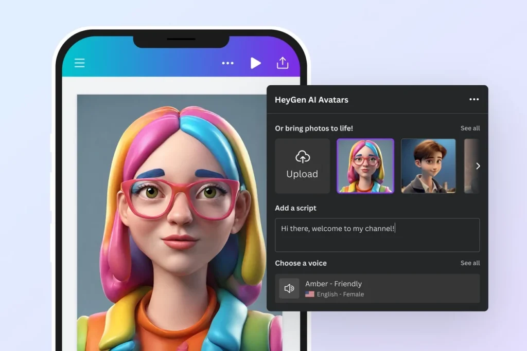 feature ai video generator promo showcase 02