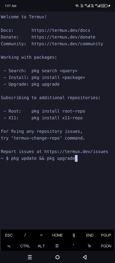 ejecutar distribuciones Linux en tu teléfono Android