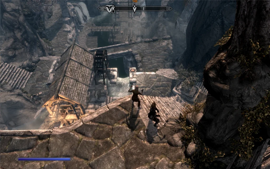 skyrim running with lossless scaling disabled