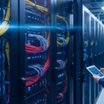 Carreras técnicas para la inteligencia artificial: técnico en un centro de datos moderno