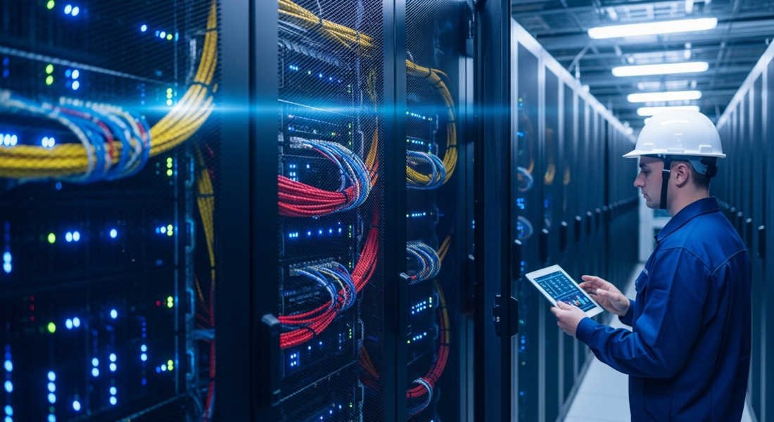 Carreras técnicas para la inteligencia artificial: la ruta con más futuro (sin necesidad de programar) 33 Carreras técnicas para la inteligencia artificial: técnico en un centro de datos moderno