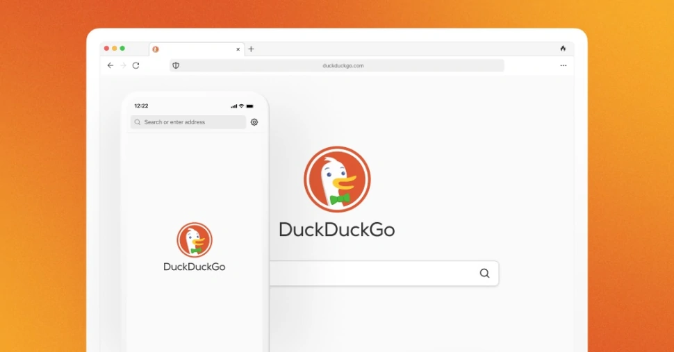Captura de DuckDuckGo Browser, navegador simple y privado con bloqueo automático de rastreadores.