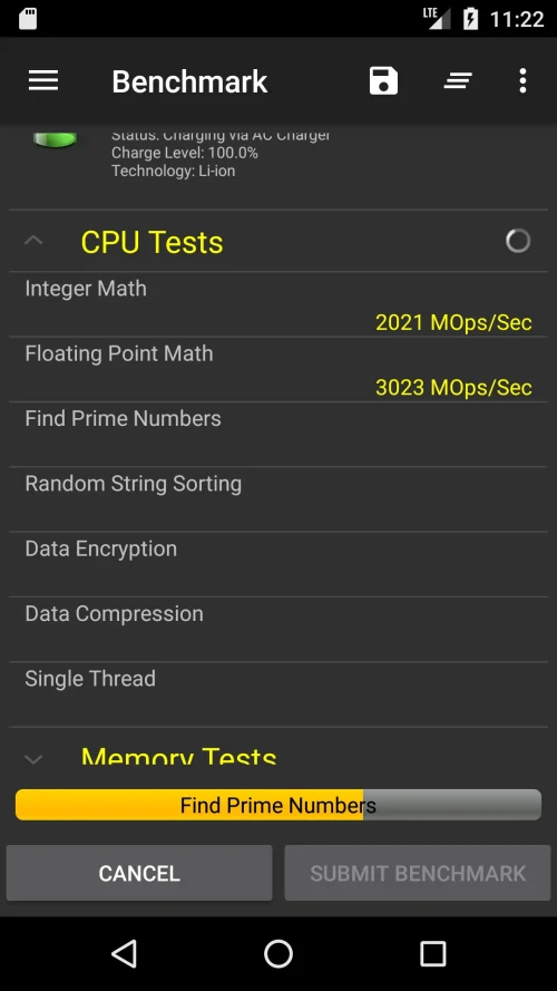 Los mejores benchmarks para Android (2026) 39 PassMark PerformanceTest Mobile