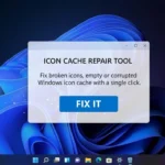 Reparar Cache de Iconos en Windows