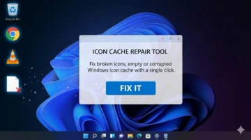 Reparar Cache de Iconos en Windows