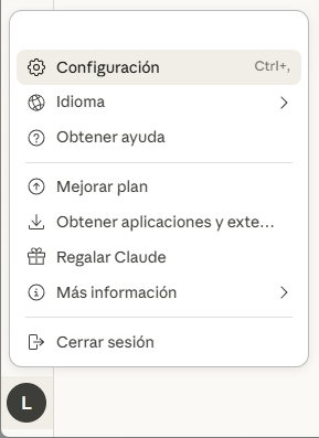 claude ajustes