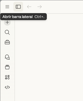 claude expandir barra lateral
