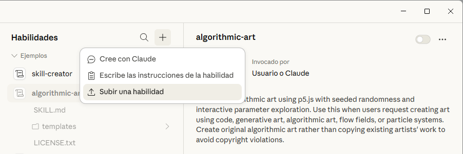 claude habilidades 2