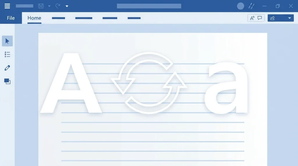 convertir mayúsculas a minúsculas