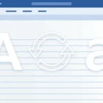 convertir mayúsculas a minúsculas