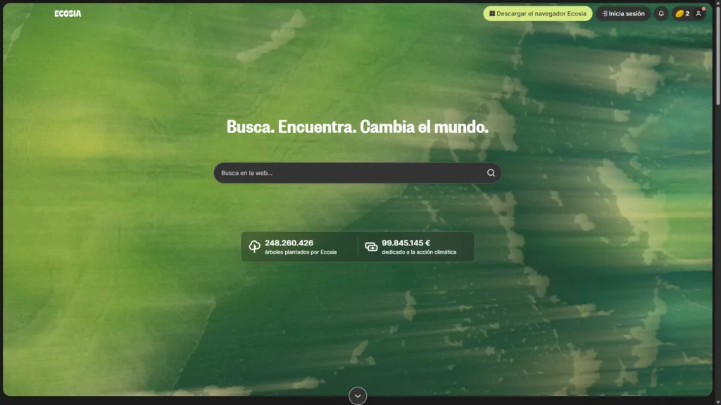 Las mejores alternativas a Google: buscadores para privacidad, IA y más en 2026 40 ecosia