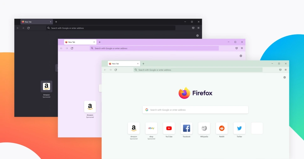 Captura de Mozilla Firefox, navegador independiente con fuerte enfoque en privacidad y personalización.