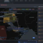 mapa iran vivo osint