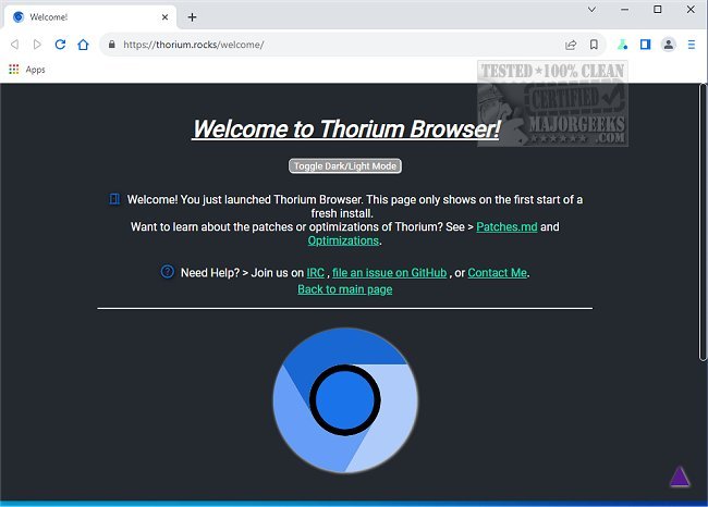 Adiós Chrome: 7 navegadores basados en Chromium que consumen menos RAM y CPU 36 thorium browser majorgeeks 1