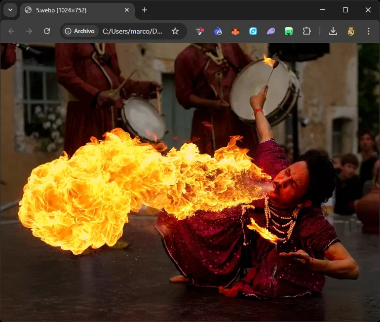 Cómo abrir archivos WebP en Windows