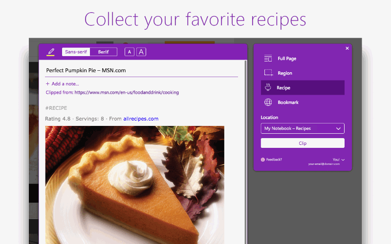 Las mejores extensiones de Chrome para tomar notas 40 OneNote Web Clipper