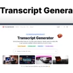 Transcript Generator 1