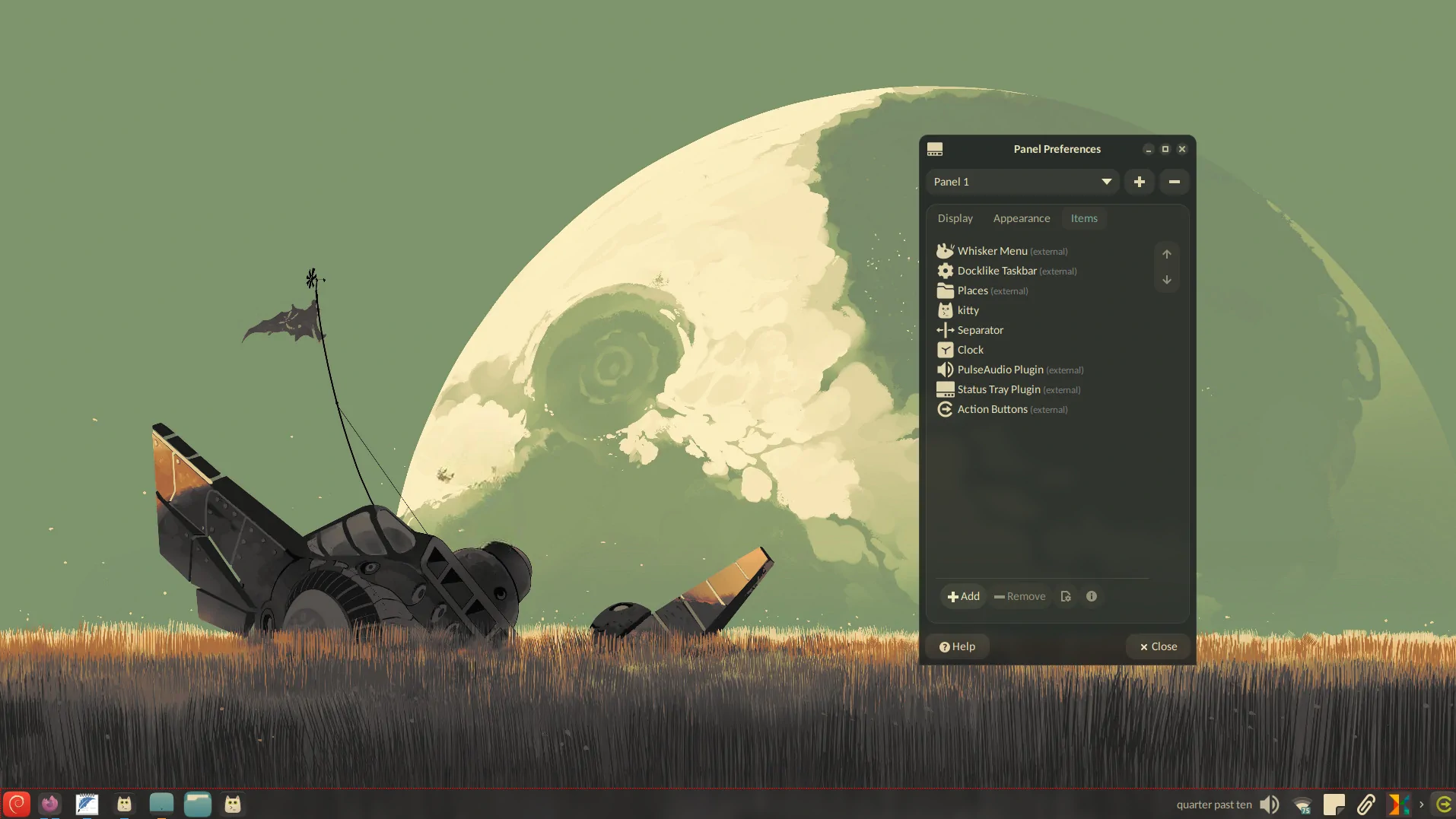 customizing the dock on