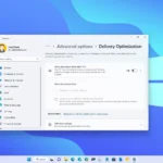 delivery optimization w11