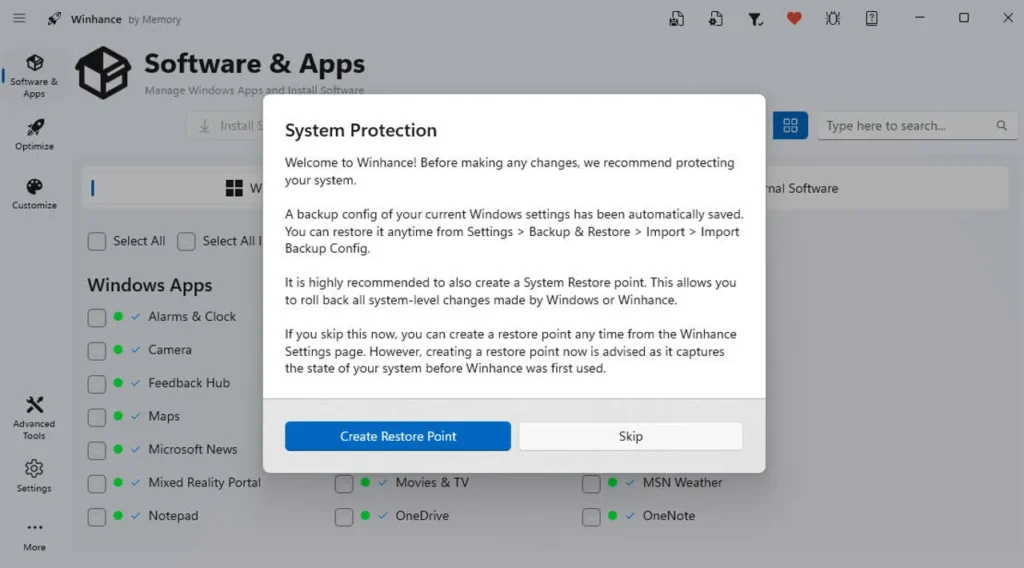 figure 2 i used this free utility to declutter and optimize windows