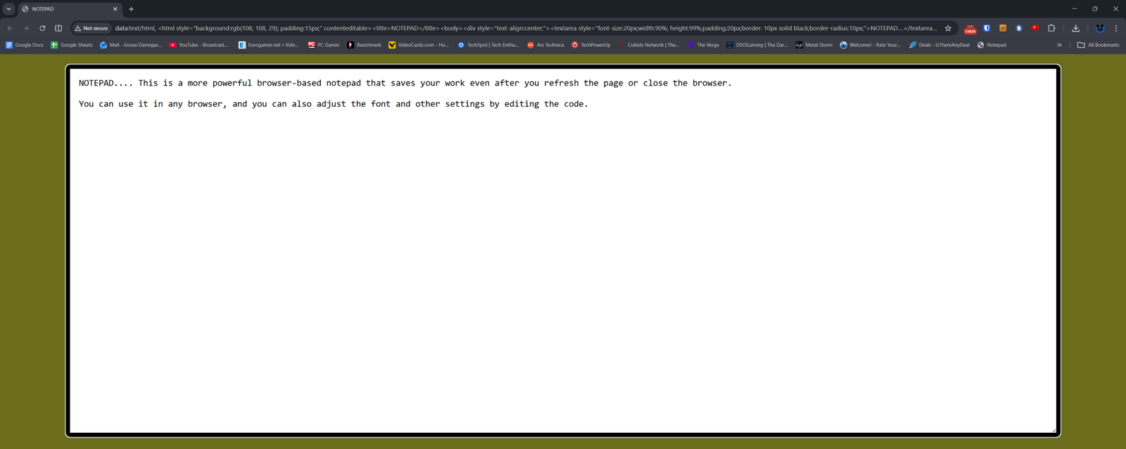 html based browser notepad 05