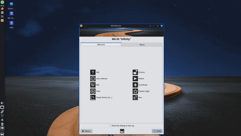 MX Linux: la mejor distro para revivir tu viejo PC con Windows 10 47 mx 25 welcome