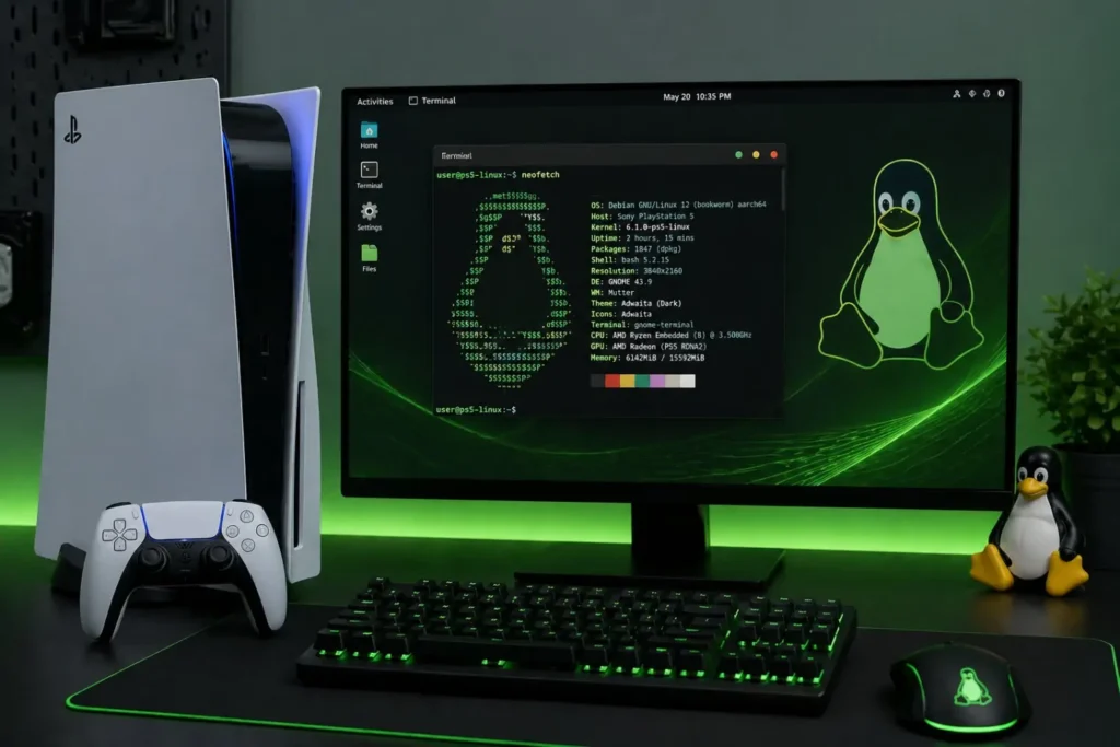 ps5 linux