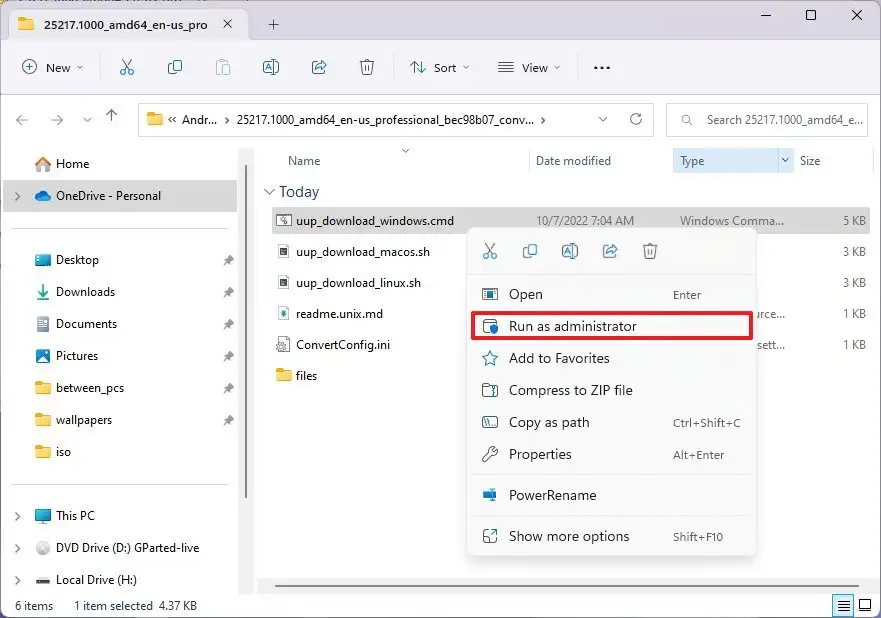 uup dump download windows 11 insider preview iso 1
